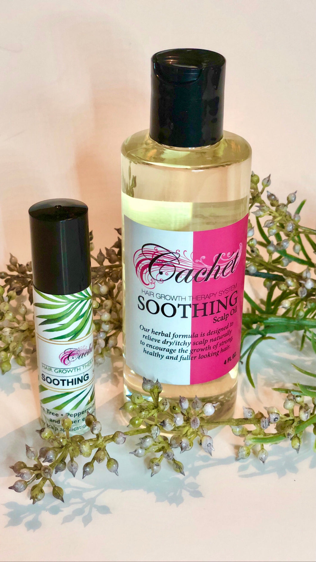 Cachét Soothing Scalp Oil and Rollerball (VALUE PACK)